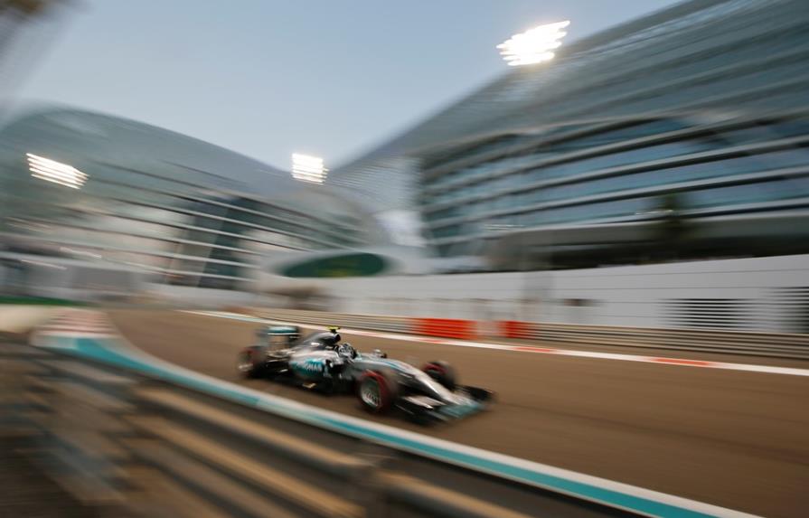 Nico Rosberg saldrá primero en Abu Dabi para su sexta pole seguida en Fórmula Uno