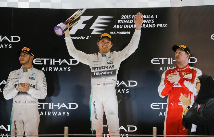 Rosberg supera a Hamilton y gana el Gran Premio de Abu Dabi 