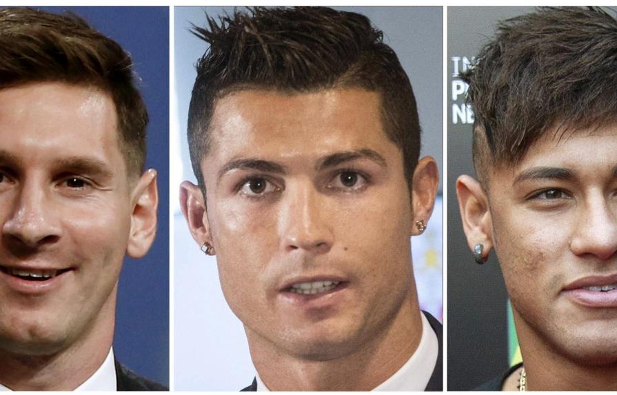 Messi, Neymar y Cristiano Ronaldo, optarán al Balón de Oro 2015