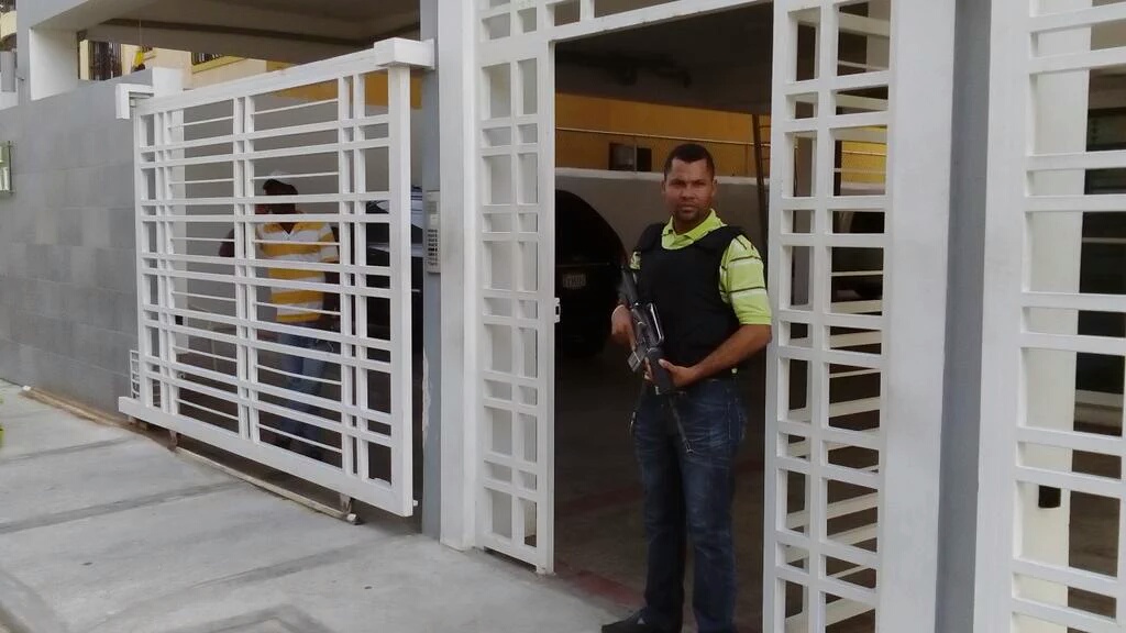 Lugar donde se realiza el allanamiento.