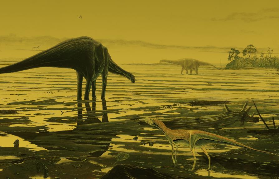 Hallan huellas de dinosaurio con 170 millones de años en una isla escocesa
