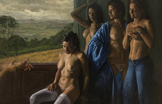 “Retratos del cuerpo” de Darío Ortiz, más allá de la pintura y la piel