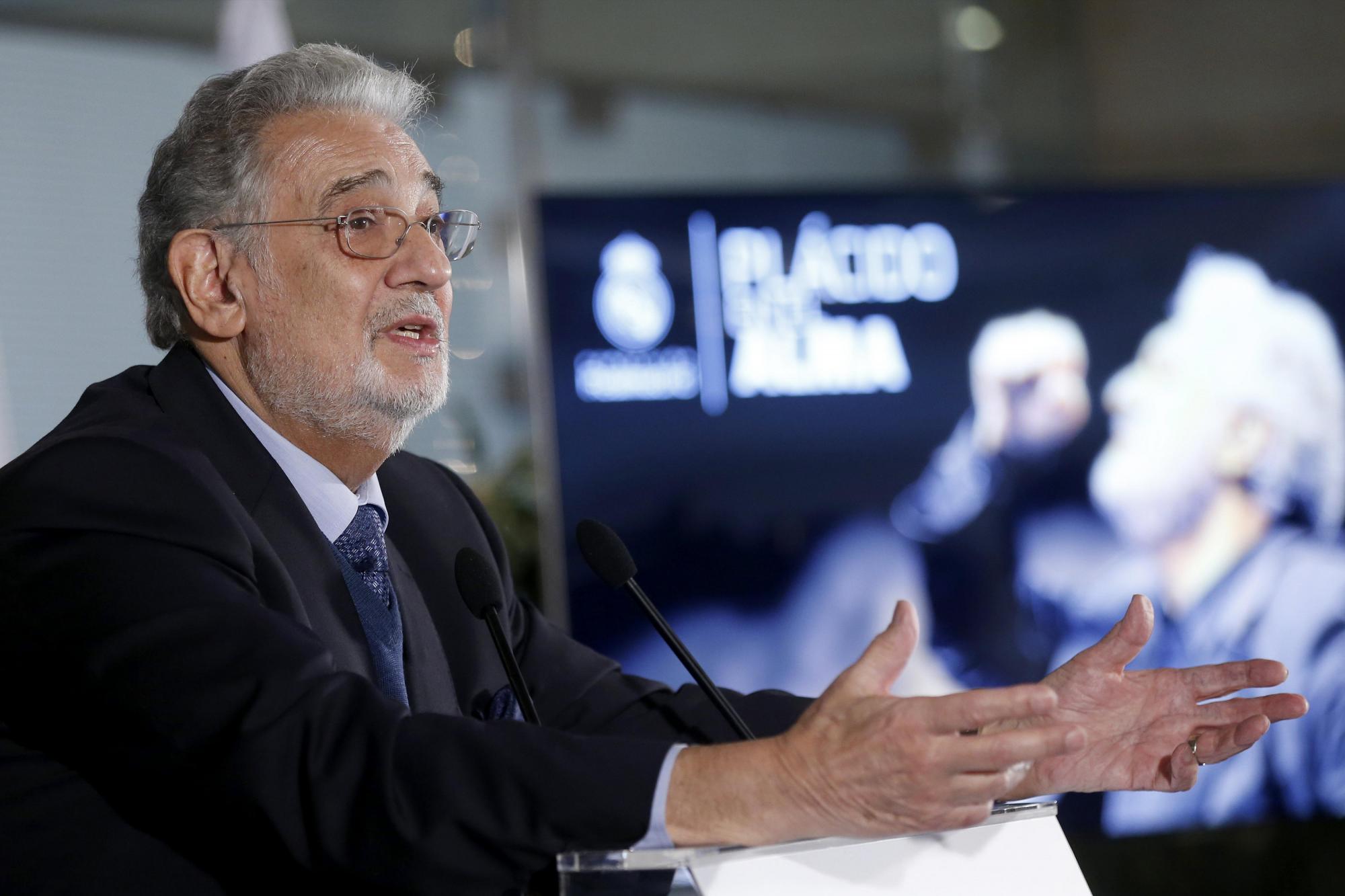  El tenor Plácido Domingo