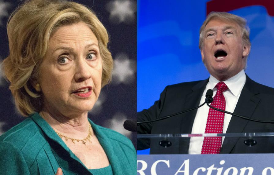 Clinton y Trump, protagonistas de los primeros compases de campaña en EEUU