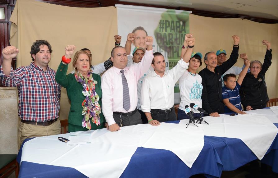 Claudio Caamaño Vélez promete dar un ejemplo como candidato a diputado por la provincia Santo Domingo