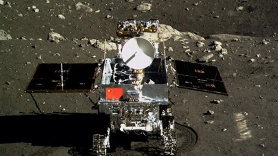 Un nuevo tipo de roca basáltica es localizada en la Luna por un robot chino