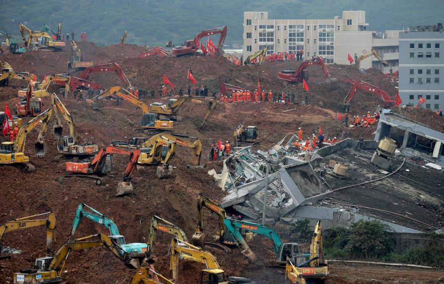 Montaña artificial de residuos habría causado alud en China 