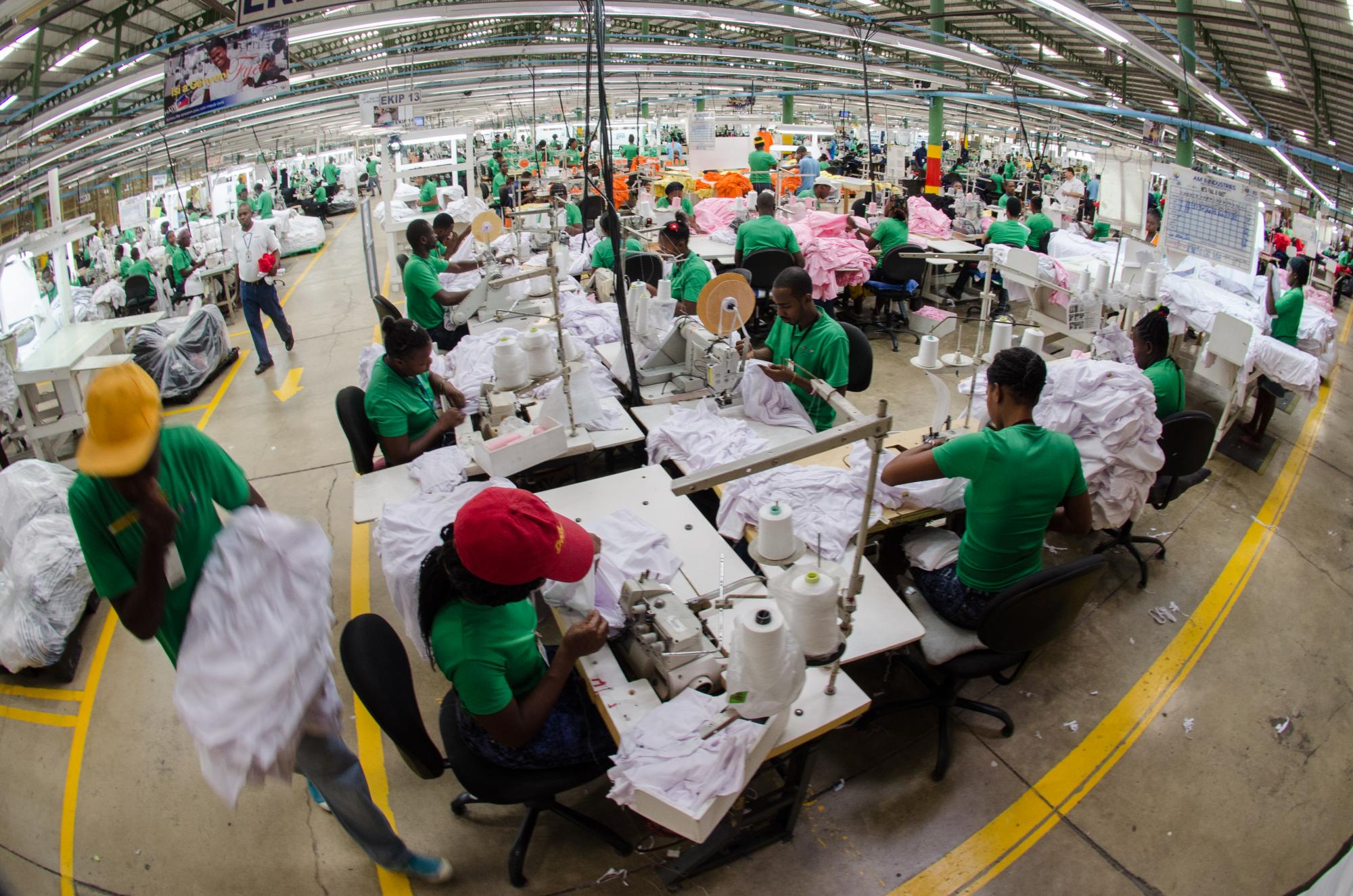 Planta de manufactura de tejidos (‘wovens’) en Codevi