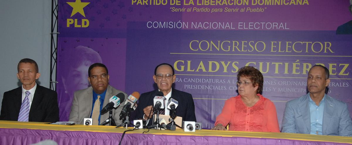 PLD: Comité Político decidirá primarias de La Vega y Santo Domingo Norte