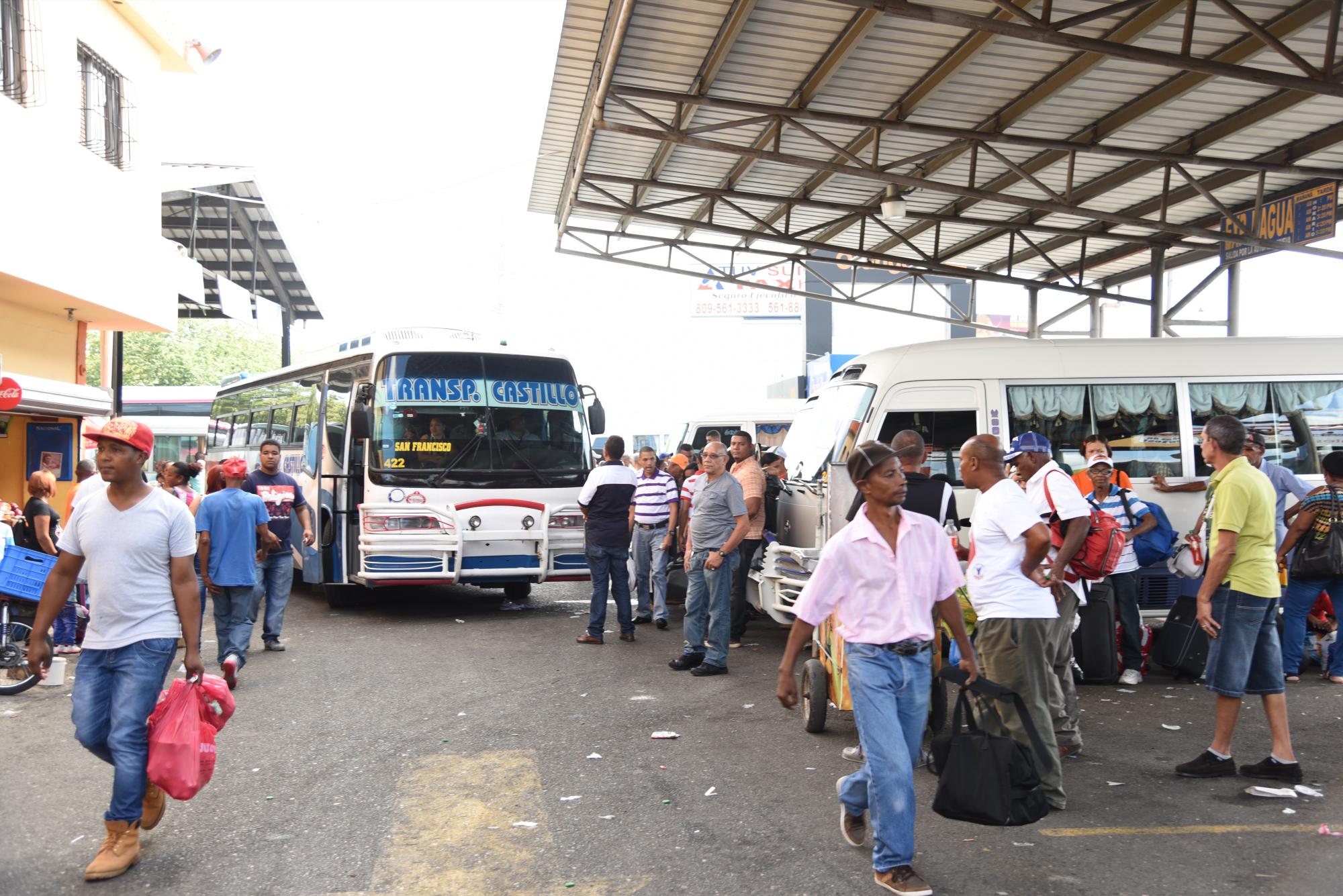 Terminal de autobuses del kilómetro 9 de la autopista Duarte.