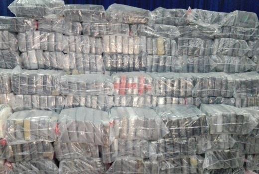 Hallan en España casi 100 kilos de cocaína procedentes de República Dominicana