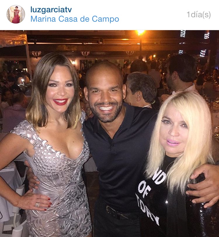 Luz García, Amaury Nolazco y Edinta Nazario