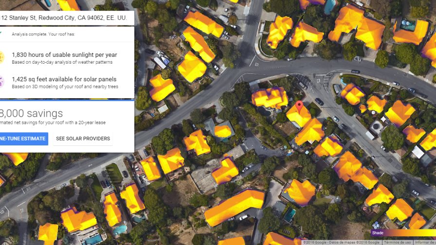 Google ayuda a analizar adopción de paneles solares Google ayuda a analizar adopción de paneles solares