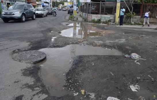 En la carretera Mendoza de Villa Faro esperan solución para varios hoyos