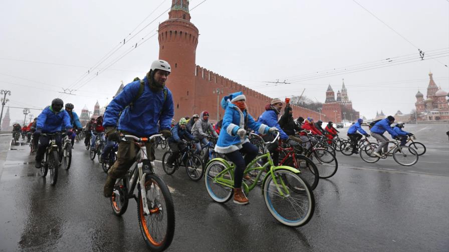 Las bicicletas también son para el invierno 