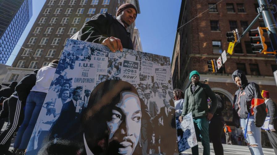 La lucha contra el racismo se revigoriza en EE.UU. el día de Martin Luther King La lucha contra el racismo se revigoriza en EE.UU. el día de Martin Luther King