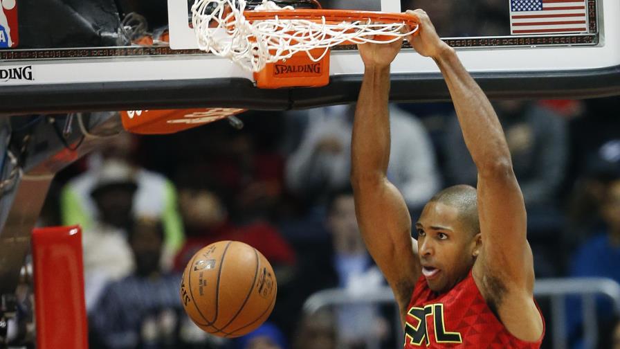 Horford lideró el ataque de Hawks, que se consolidan en el liderato