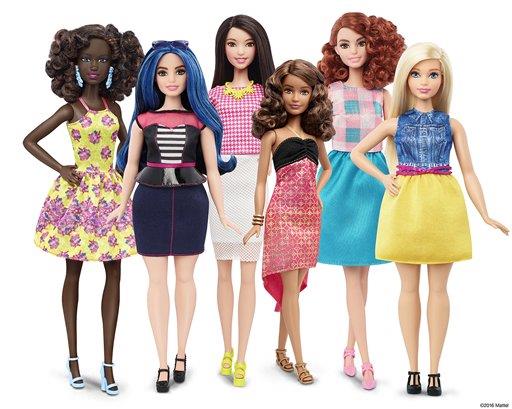 Barbie estrena cuerpo: será voluptuosa, alta o menuda 