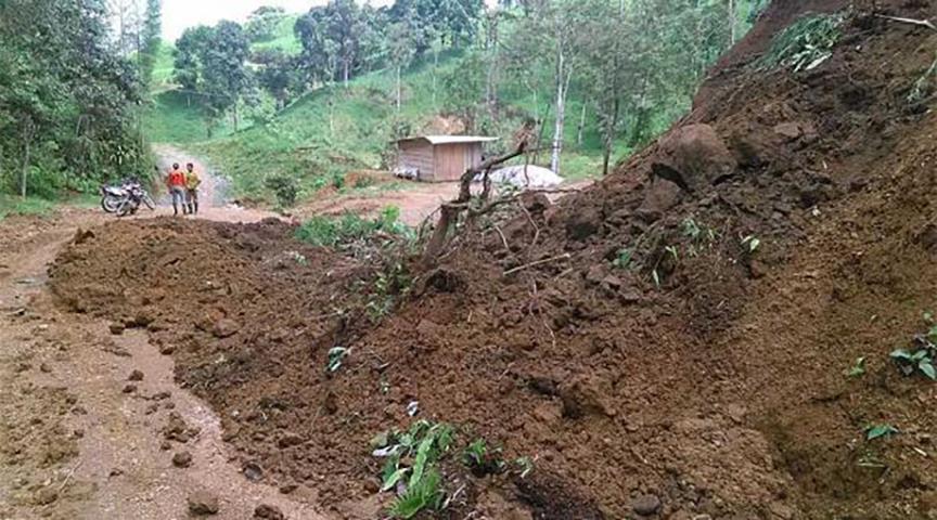 Obrero muere sepultado tras un deslizamiento de tierra en Cotuí