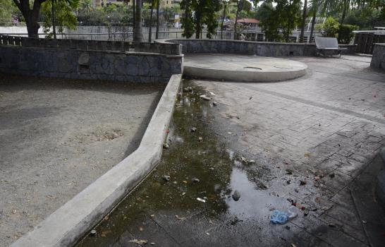 El parque ambiental de la Núñez de Cáceres está en progresivo deterioro El parque ambiental de la Núñez de Cáceres está en progresivo deterioro