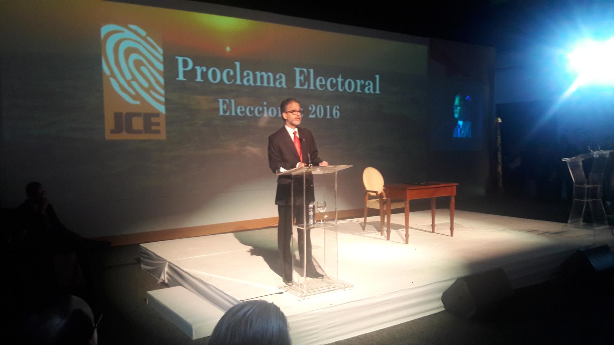 El secretario general de la JCE, Ramón Espiñeira. 