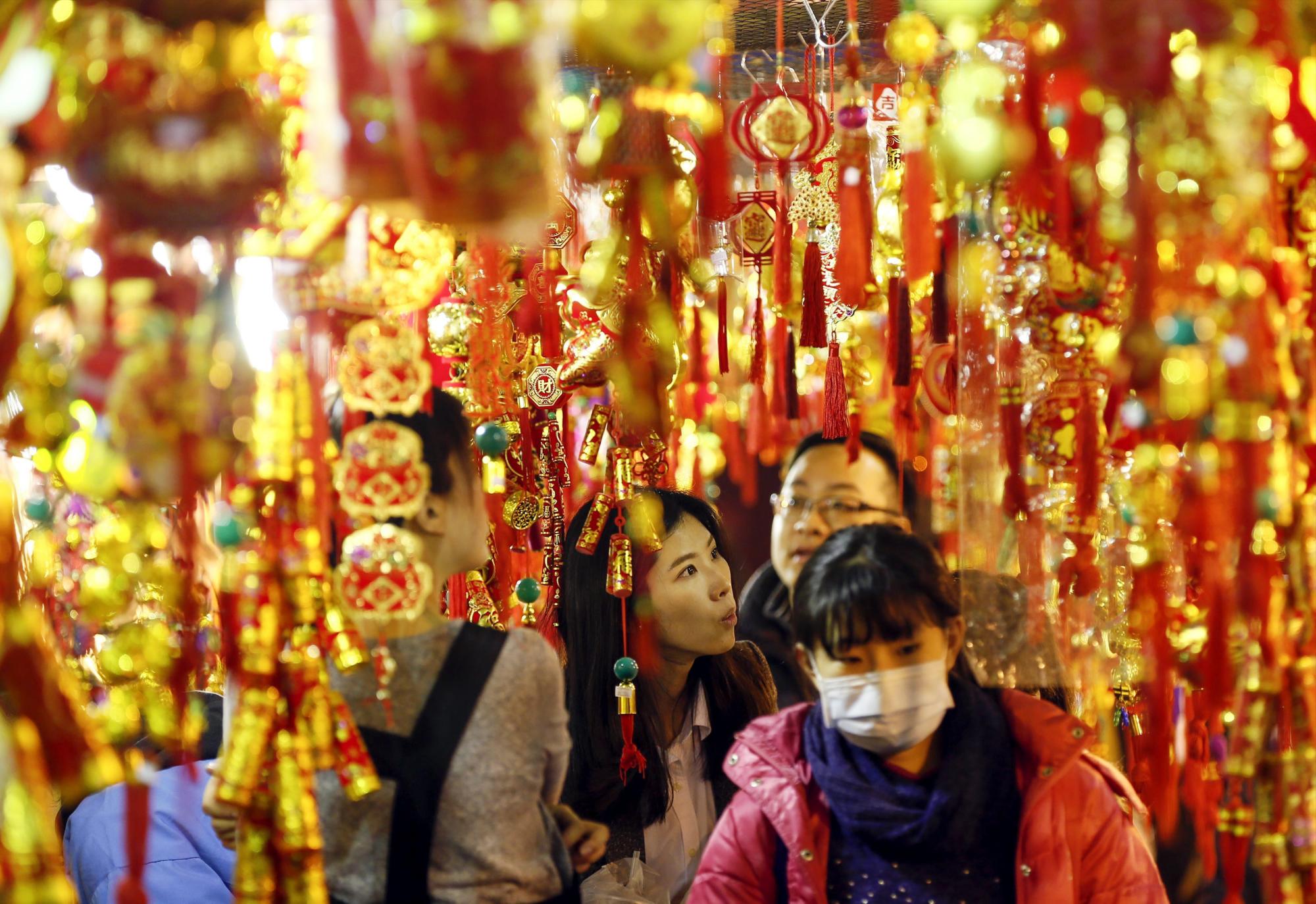 Preparativos Año Nuevo Chino en Taiwán