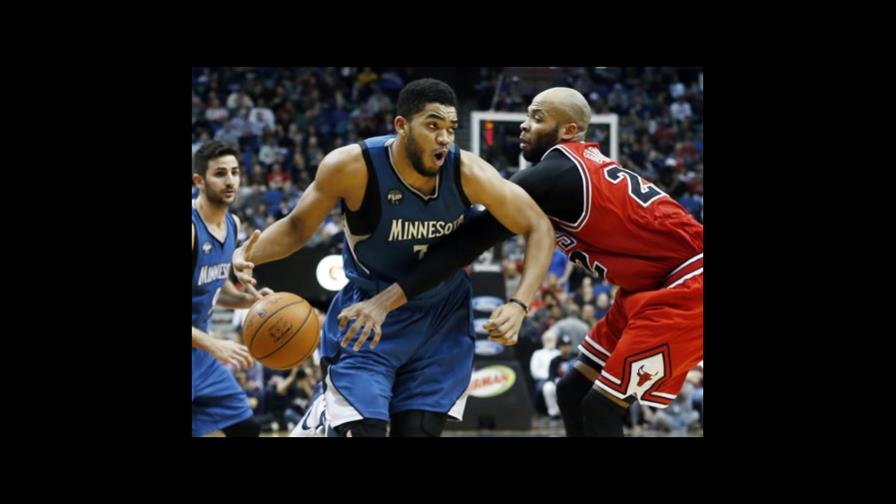 Towns dominó a Gasol con 25 puntos y 17 rebotes