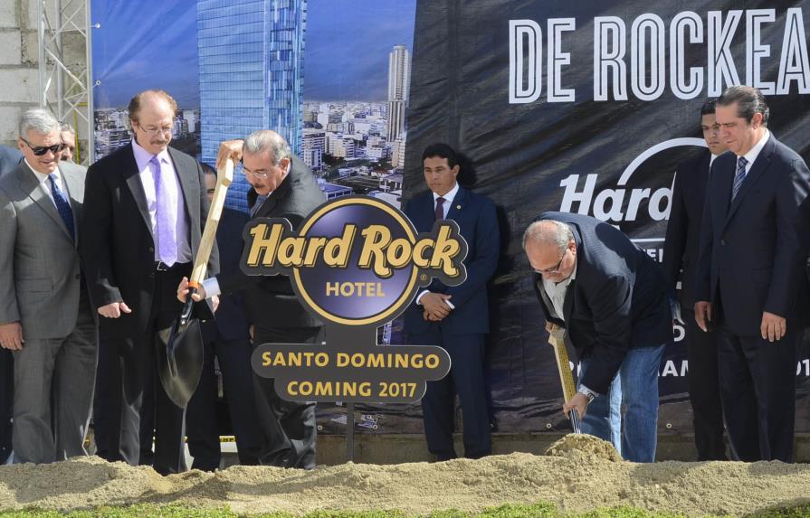 Cadena Hard Rock da inicio a la construcción de hotel en Santo Domingo