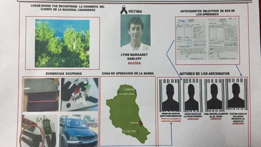 Policía detiene a cuatro hombres acusados de asesinar a tres extranjeros