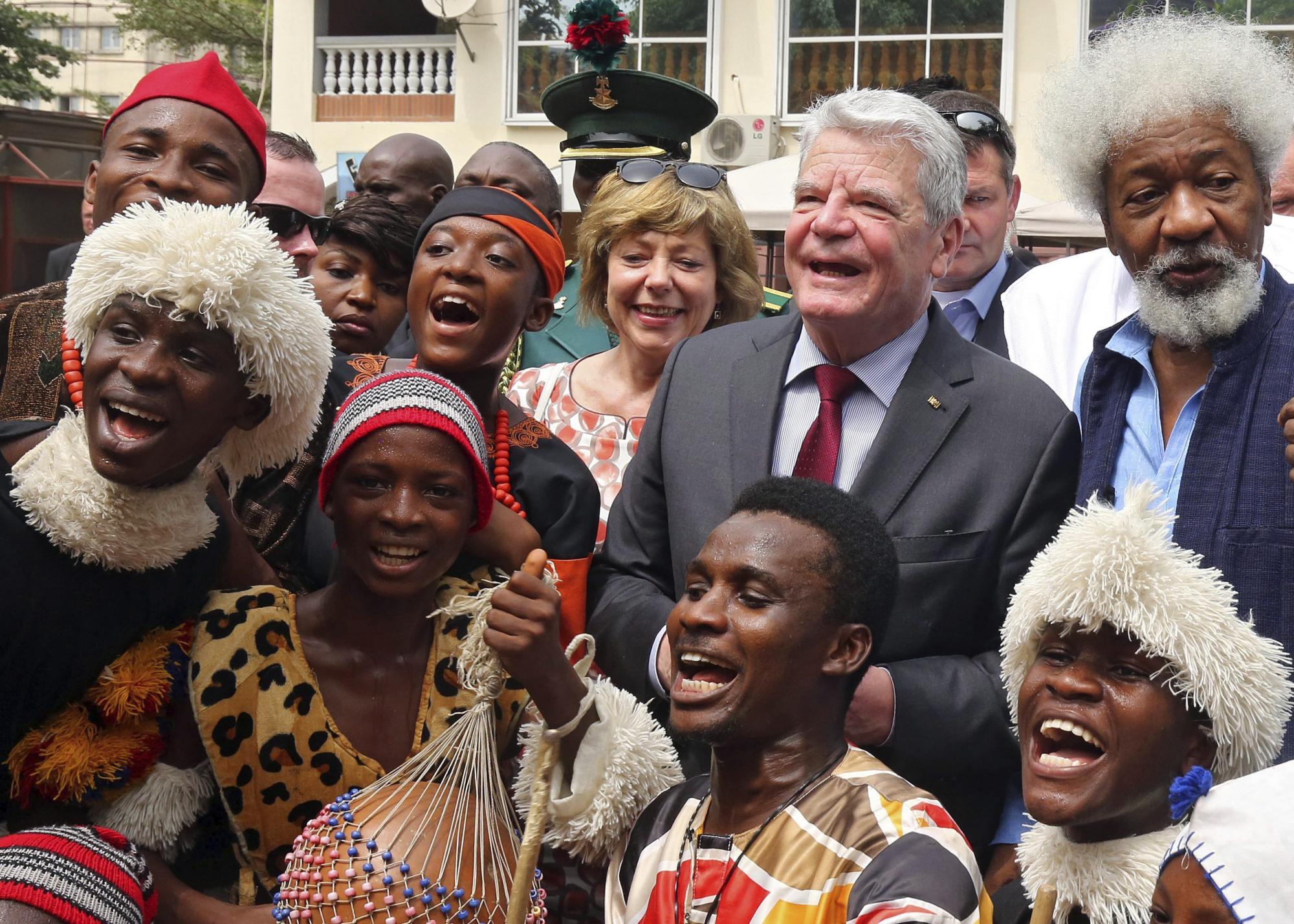 Visita de presidente alemán a Nigeria