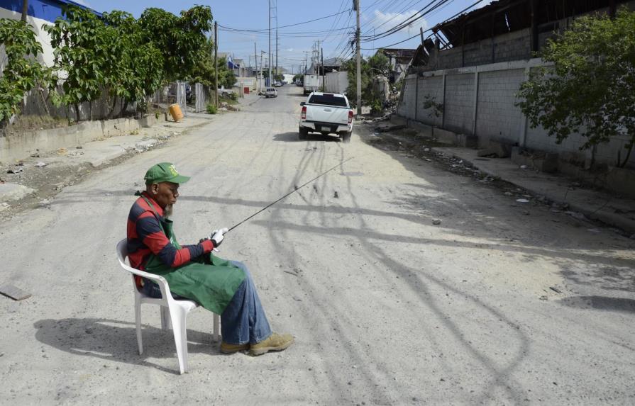 Herrera: la zona industrial rica contrasta con el abandono de las calles
