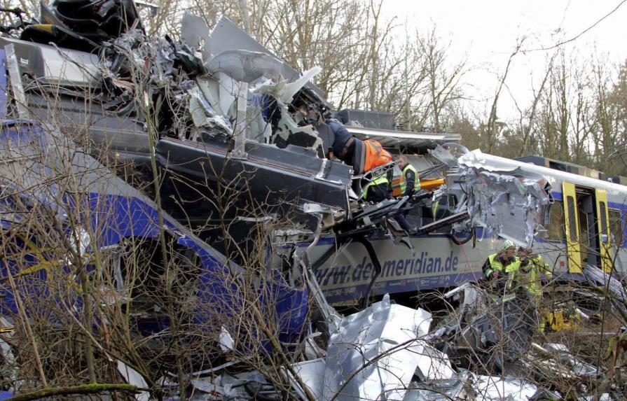Al menos 10 muertos en peor accidente ferroviario en Alemania en cinco años