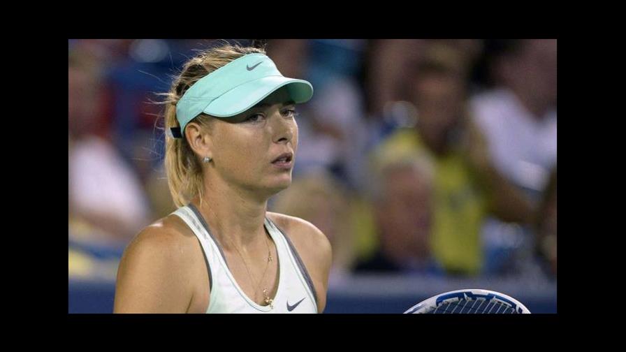 Sharapova no jugará en Catar por lesión Sharapova no jugará en Catar por lesión