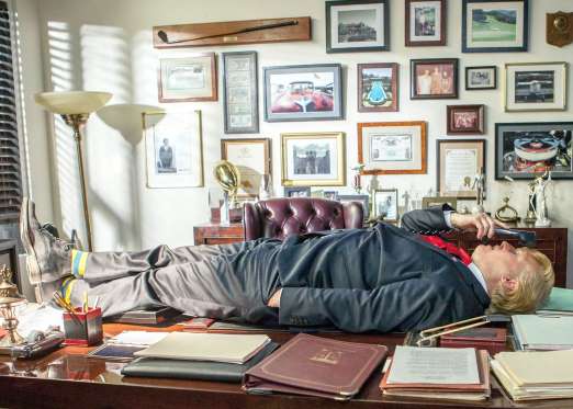 Johnny Depp como Donald Trump  