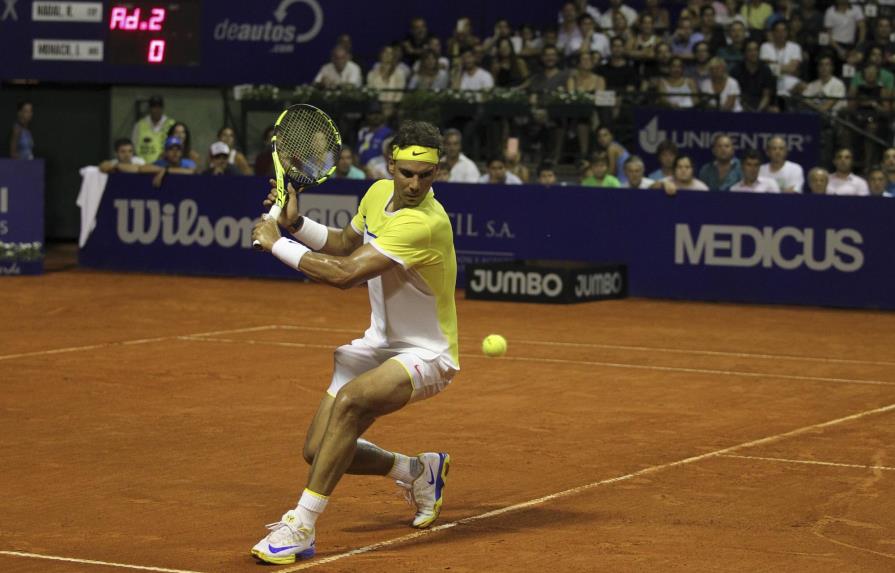 Rafael Nadal gana en su debut y avanza en el ATP de  Argentina
