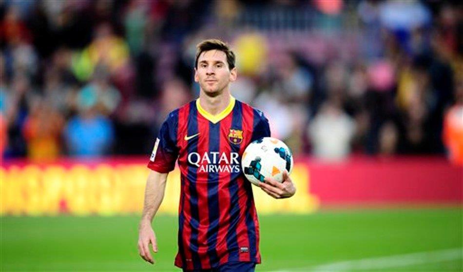 Messi fue el Jugador del Mes en el campeonato español