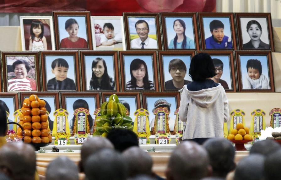 Taiwán sube a 96 la cifra de muertos por seísmo y baja a 28 los desaparecidos