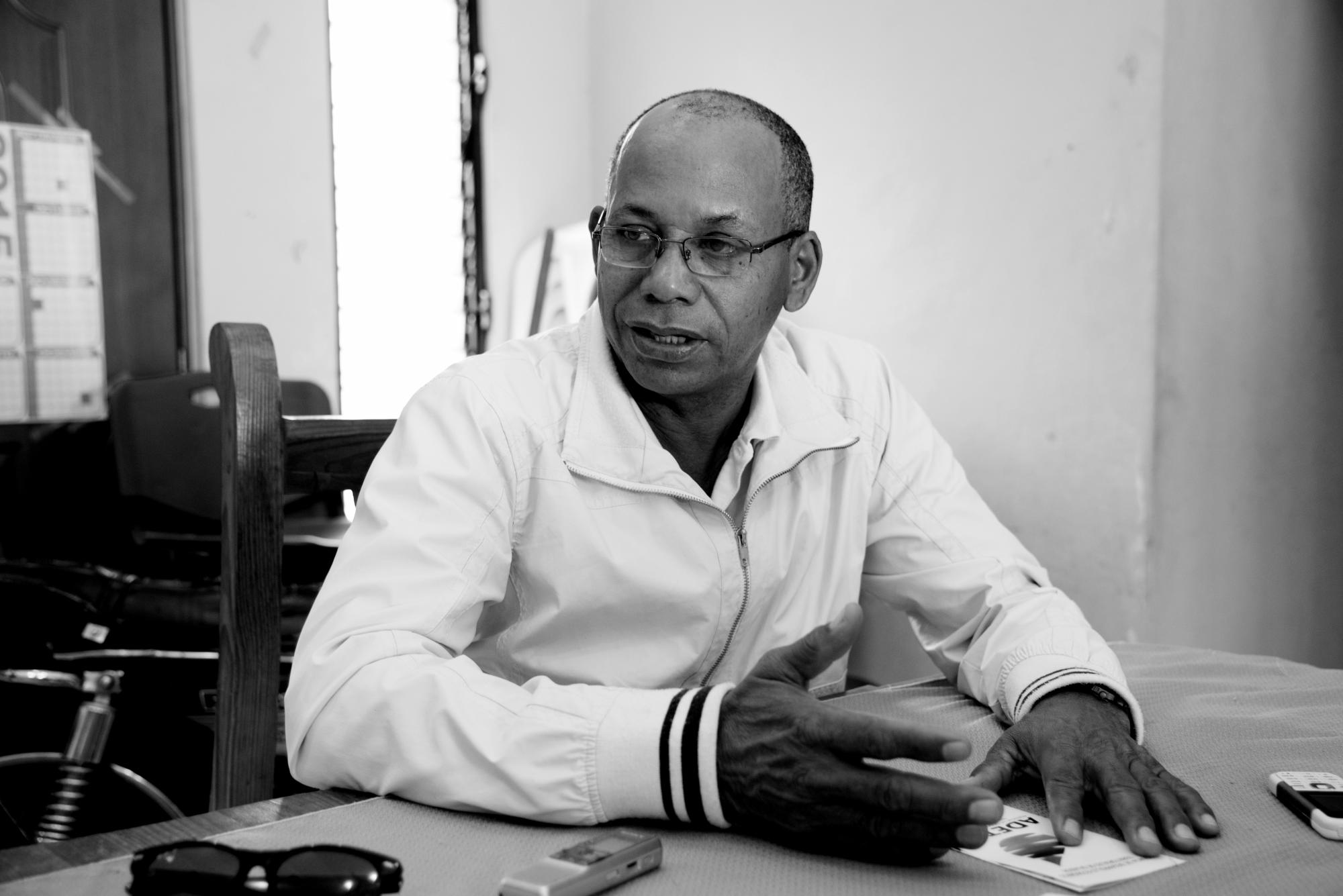 Luis Alberto Reynoso, presidente de la Agencia de Desarrollo Económico y Territorial de Dajabón (Adetda).