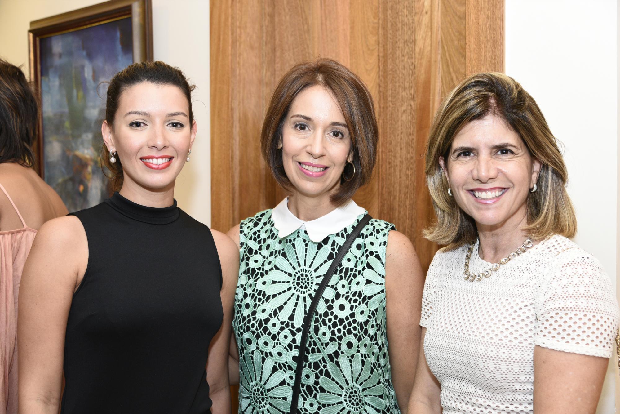 Vera Montes de Oca, Lucy Dohse y Sandra Garip.