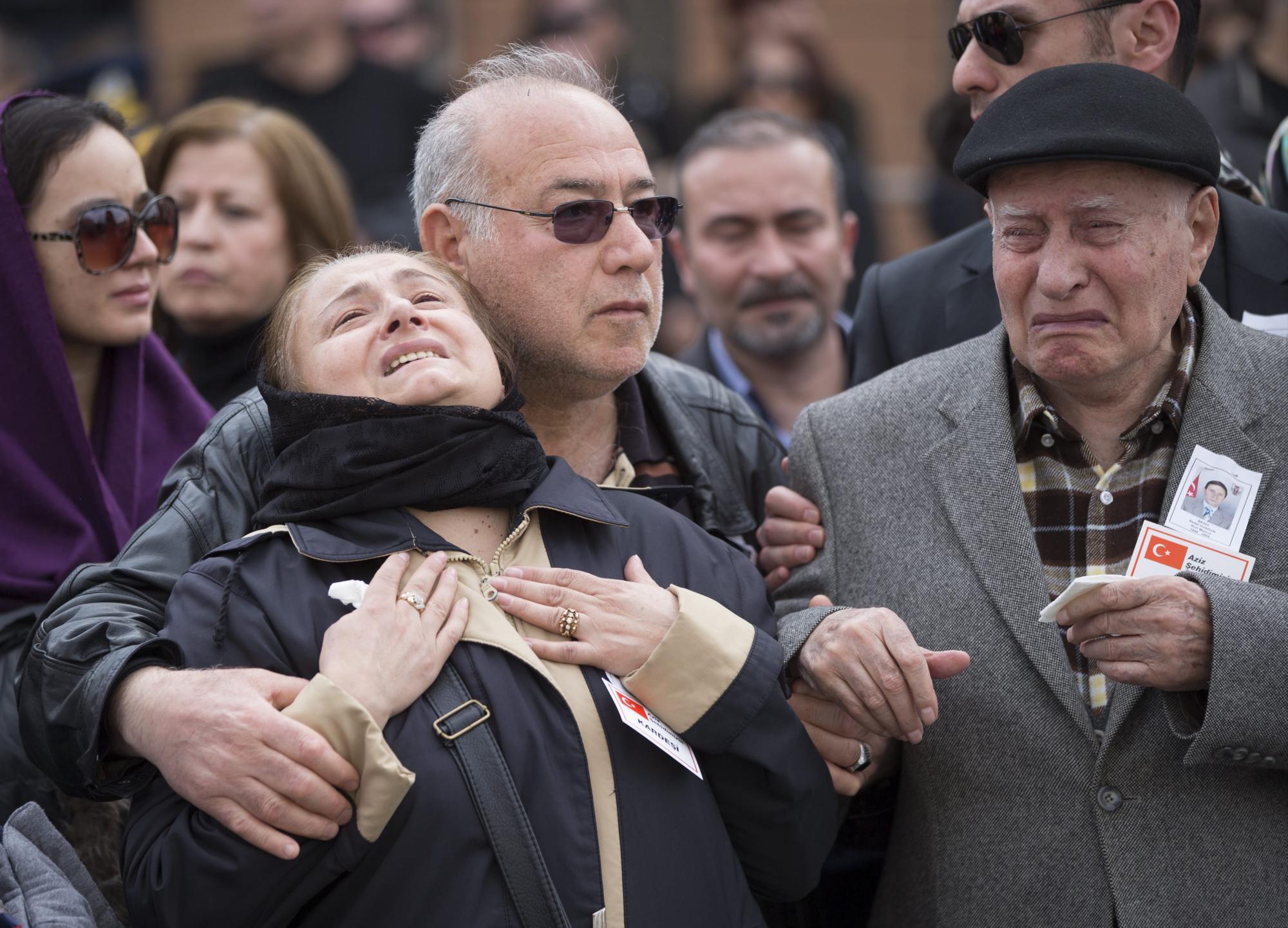 Funerales de Estado de víctimas atentado en Turquía