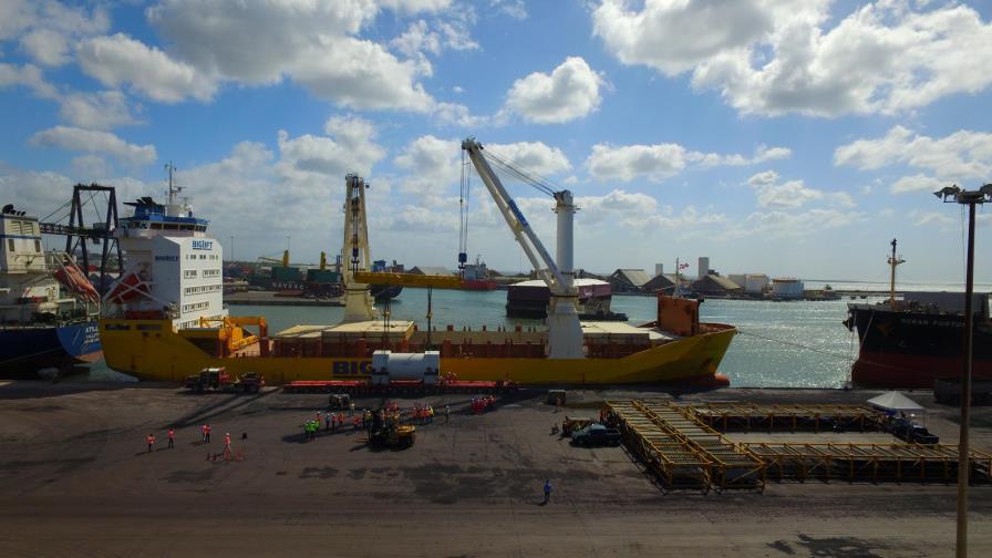 La Central Termoeléctrica de Punta Catalina recibe el 80% de sus equipos