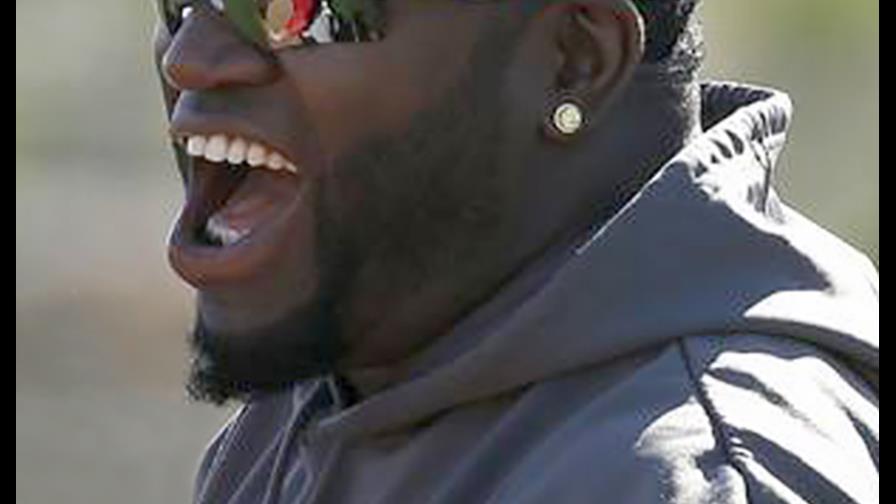 El Big Papi ya llegó a su casa listo para dar la pelea