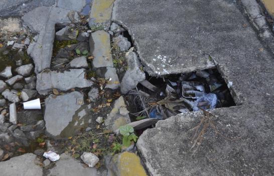 Un hoyo en El Cerro     de Arroyo Hondo