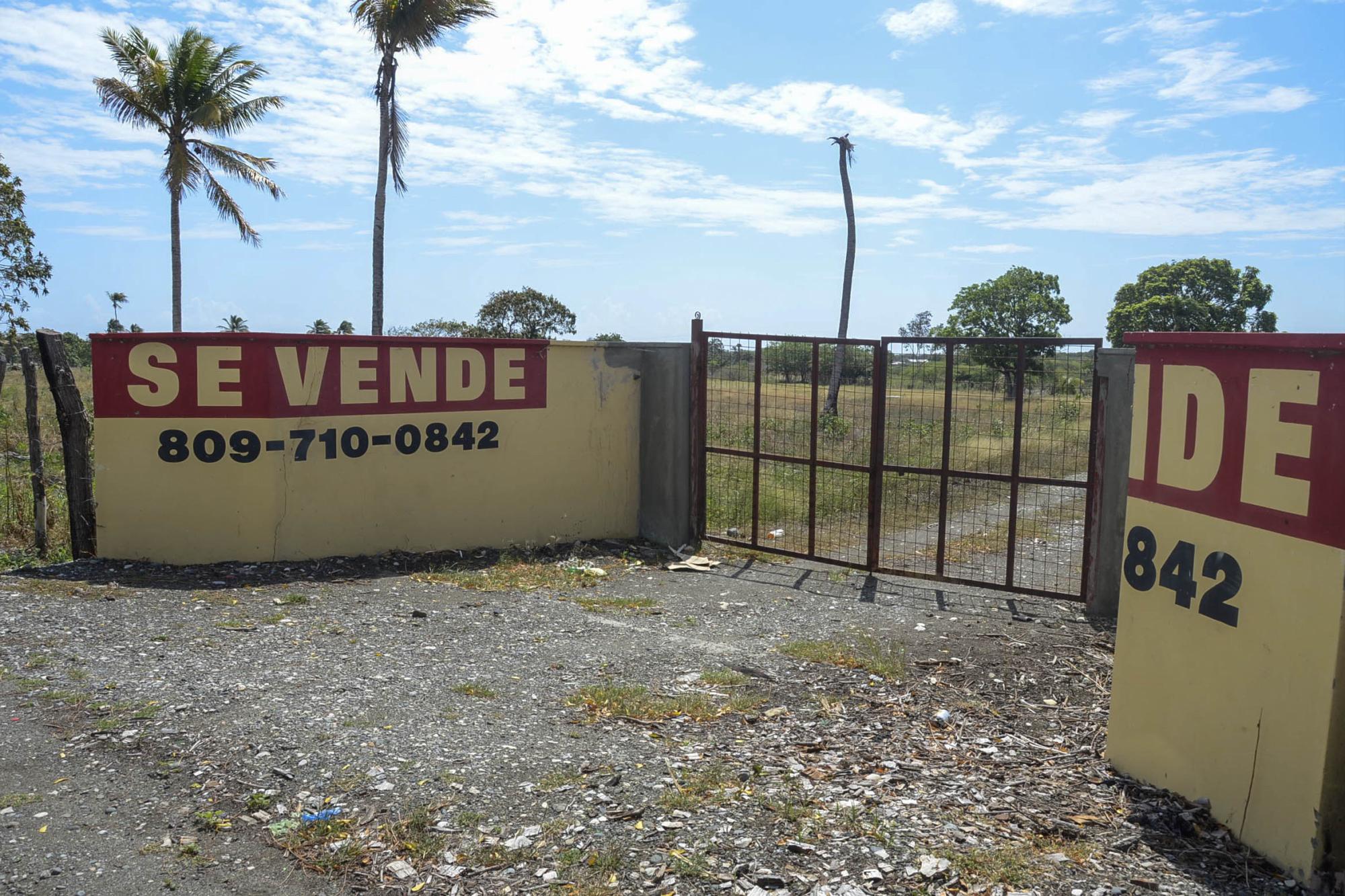 Una propiedad en venta.