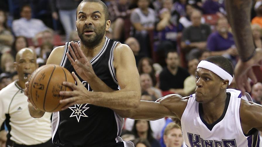 Tony Parker anota 25, Spurs mantienen su dominio sobre Kings 