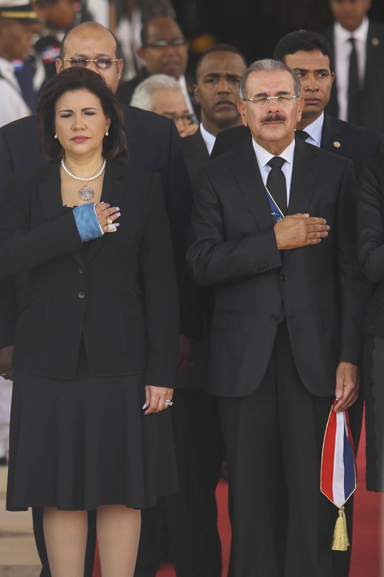 Margarita Cedeño y Danilo Medina  