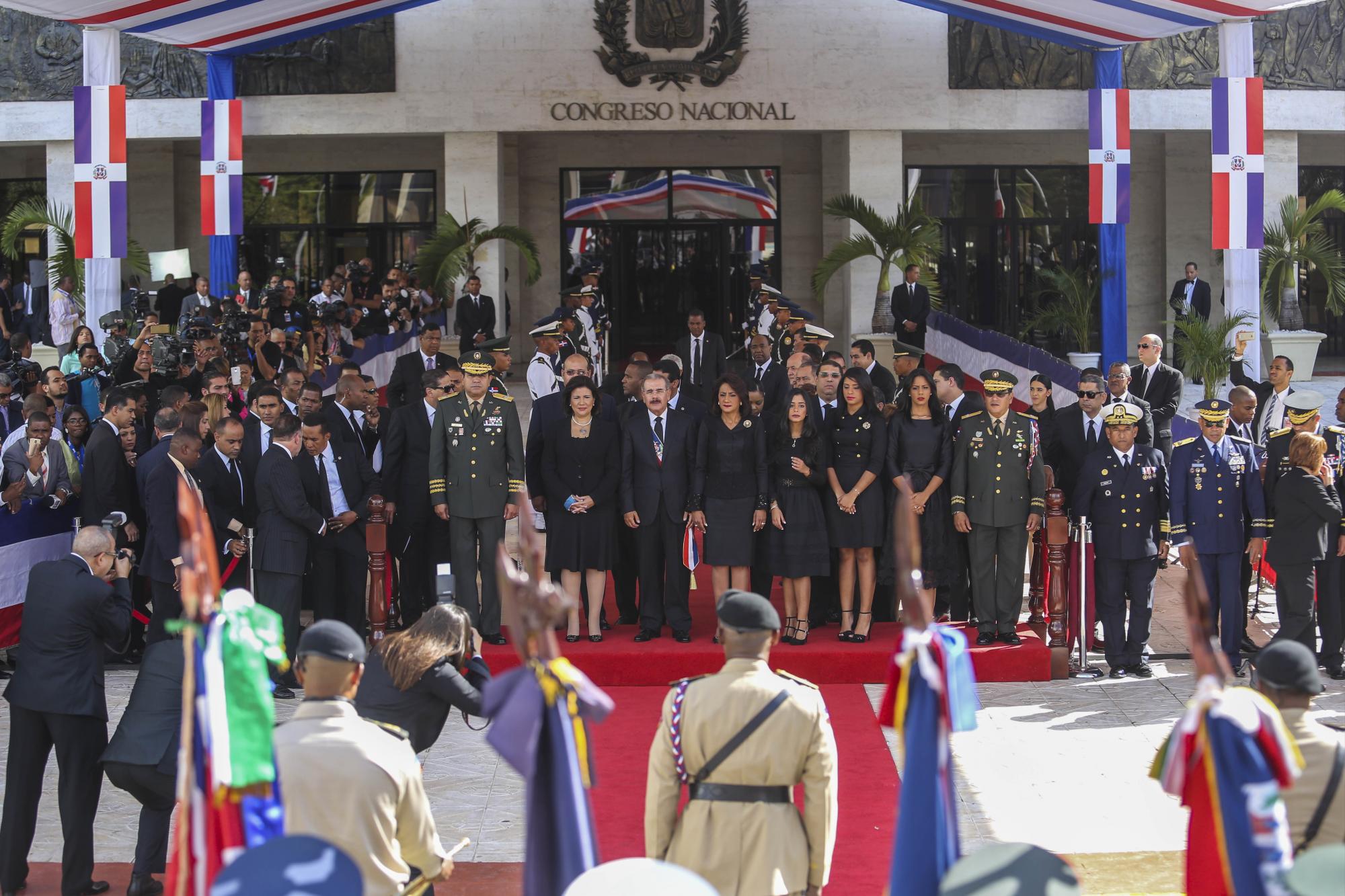 Acto de rendición de cuentas del año 2016. Esta será la última ceremonia de este tipo del cuatrenio.