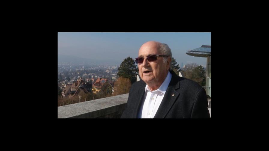 Joseph Blatter define como un alivio ya no ser presidente de la FIFA 