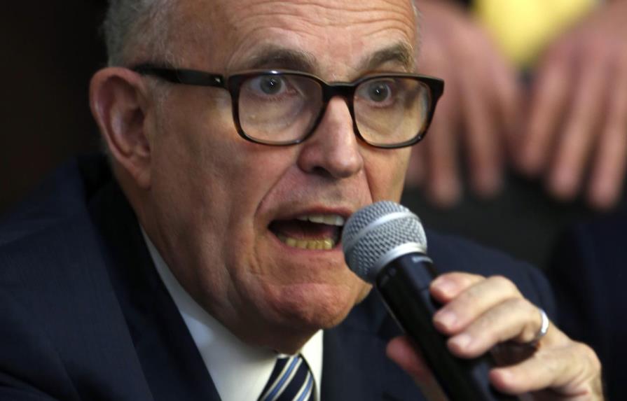 Rudolph Giuliani afirma que la corrupción incentiva el crimen
