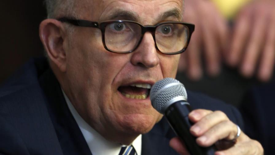 Rudolph Giuliani afirma que la corrupción incentiva el crimen